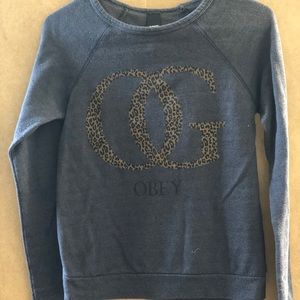 Obey long sleeve shirt